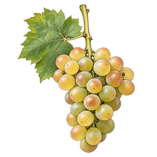 Arbane grape cluster
