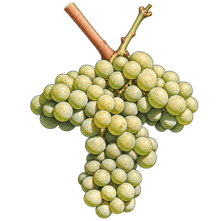 Arneis grape cluster