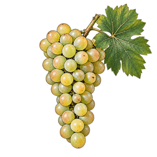Aurore grape cluster