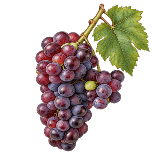 Boskoop’s Glory grape cluster