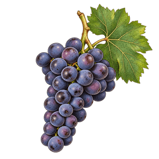 Carménère grape cluster