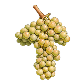 Chinuri grape cluster