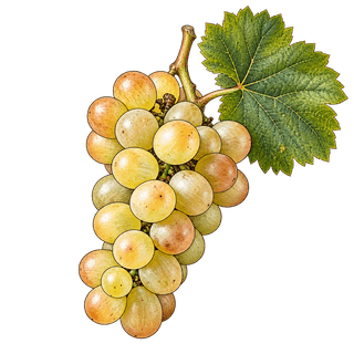 Cserszegi Fűszeres grape cluster