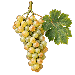 Ehrenbreitsteiner grape cluster