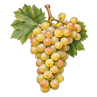 Erbaluce grape cluster