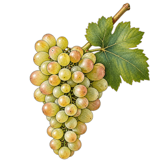 Faberrebe grape cluster