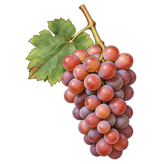 Gewürztraminer grape cluster
