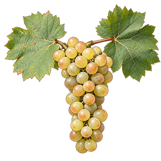 Huxelrebe grape cluster