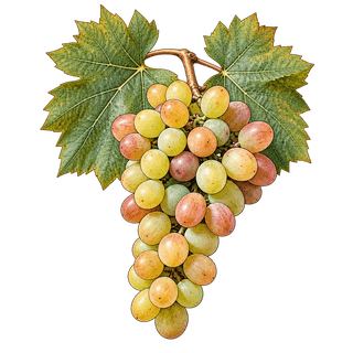 Italia grape cluster