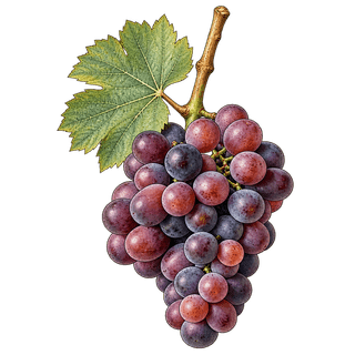 Jurançon grape cluster