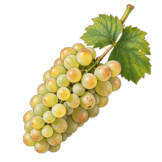 Kanzler grape cluster