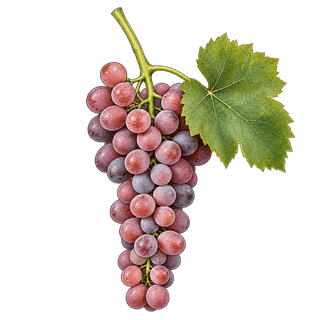 Moschofilero grape cluster