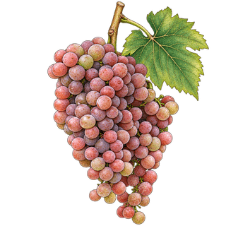 Palava grape cluster
