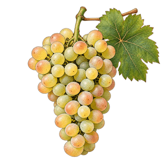 Pecorino grape cluster