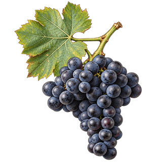 Peloursin grape cluster