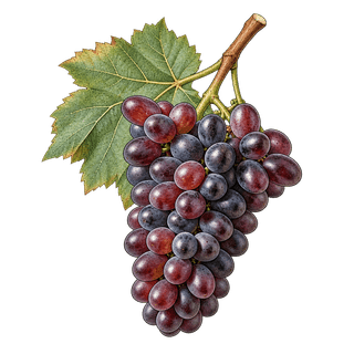 Persan grape cluster