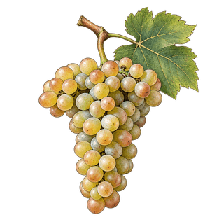 Picardan grape cluster