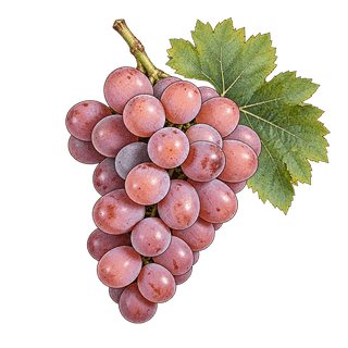 Pinot gris grape cluster