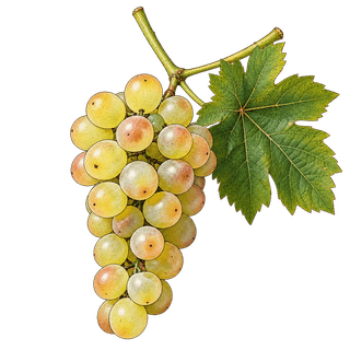 Rhoditis grape cluster