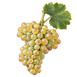 Romorantin grape cluster