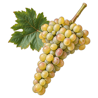 Rotgipfler grape cluster