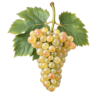 Sacy grape cluster