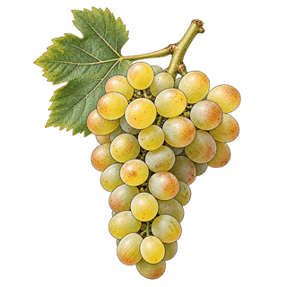 Terret blanc grape cluster