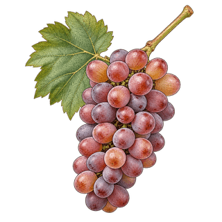Terret gris grape cluster