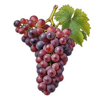 Tibouren grape cluster