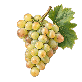 Xynisteri grape cluster