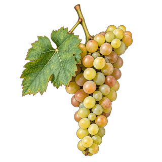 Zierfandler grape cluster